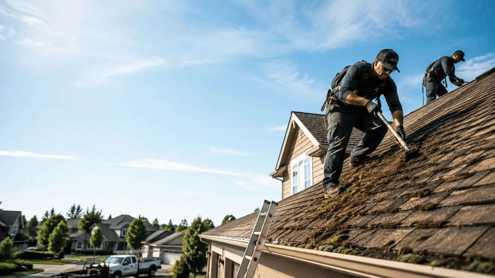 Roof Moss Removal in Norfolk, MA near me